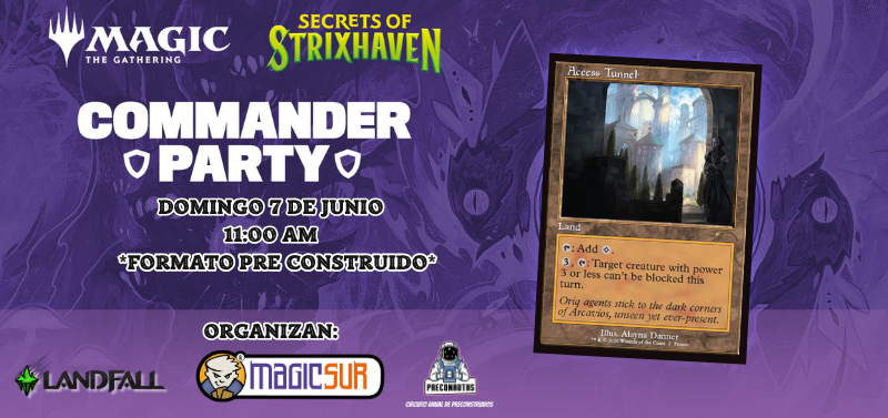 Commander Party Secrets of Strixhaven #2